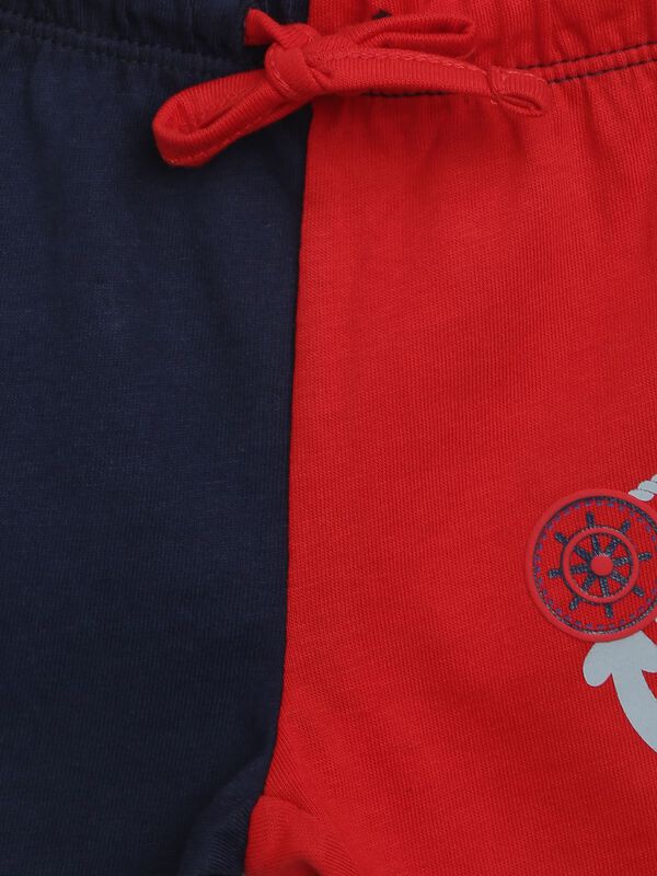 Set Of Printed T-Shirt And Shorts image number 5